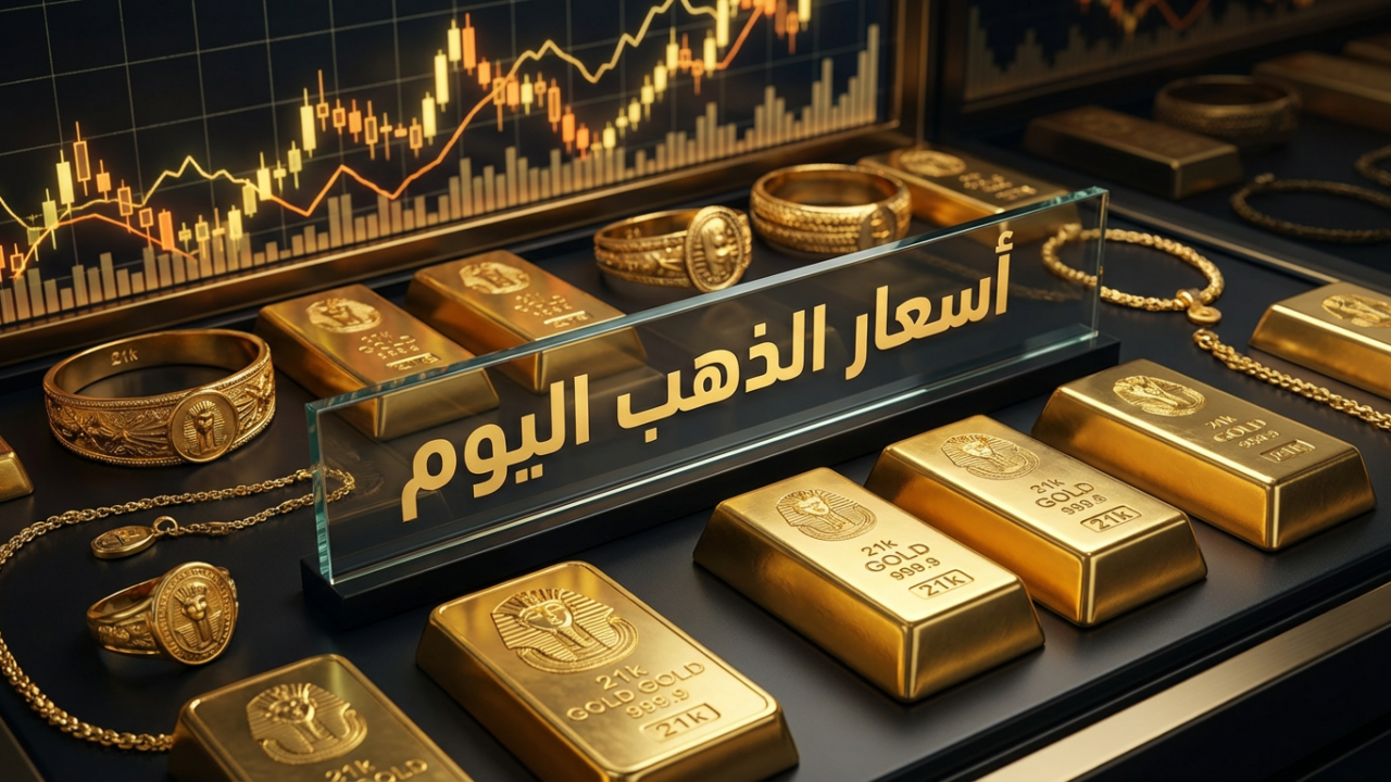 ارتفاع الذهب عيار 21 في مصر اليوم الأحد 26 أبريل 2026