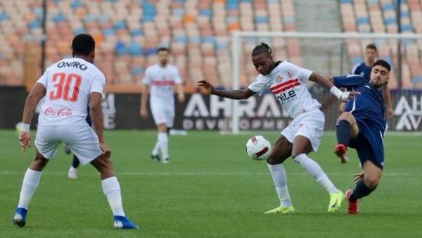 التعادل السلبي مستمر بين الزمالك وإنبي بعد 70 دقيقة