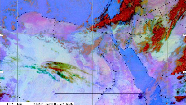 تحذيرات من شبورة وأمطار رعدية في غرب مصر